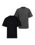 Urban Classics Tricou gri grafit / negru - Pled.ro