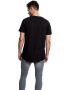 Urban Classics Tricou gri / negru / alb - Pled.ro