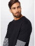 Urban Classics Tricou negru / alb - Pled.ro