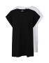 Urban Classics Tricou negru / alb - Pled.ro