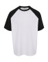 Urban Classics Tricou negru / alb - Pled.ro