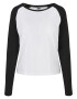 Urban Classics Tricou negru / alb - Pled.ro