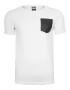 Urban Classics Tricou negru / alb - Pled.ro