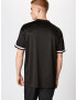 Urban Classics Tricou negru / alb - Pled.ro