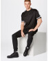 Urban Classics Tricou negru / alb - Pled.ro