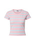 Urban Classics Tricou opal / roz / alb - Pled.ro