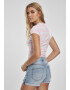 Urban Classics Tricou opal / roz / alb - Pled.ro