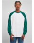 Urban Classics Tricou verde smarald / alb - Pled.ro