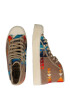 US Rubber Sneaker înalt 'PENDLETON' bej / albastru / maro deschis / portocaliu - Pled.ro