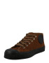 US Rubber Sneaker low 'MILTARY FELT' maro amestecat / negru - Pled.ro