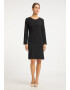 usha BLACK LABEL Rochie mulate negru - Pled.ro