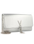 VALENTINO Clutch 'Divina ' argintiu - Pled.ro