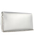 VALENTINO Clutch 'Divina ' argintiu - Pled.ro