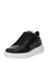 Valentino Shoes Sneaker low negru / alb - Pled.ro