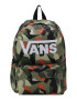 VANS Rucsac verde închis / roșu deschis / negru / alb murdar - Pled.ro