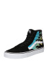 VANS Sneaker înalt azur / verde / negru / alb - Pled.ro