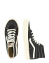 VANS Sneaker înalt negru / alb - Pled.ro