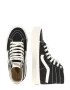 VANS Sneaker înalt negru / alb - Pled.ro