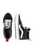 VANS Sneaker înalt negru / alb - Pled.ro