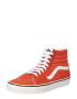 VANS Sneaker înalt roșu orange / negru / alb - Pled.ro