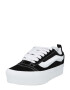 VANS Sneaker low 'Knu Stack' negru / alb - Pled.ro