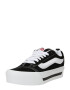 VANS Sneaker low 'Knu Stack' negru / alb - Pled.ro