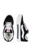 VANS Sneaker low 'Knu Stack' negru / alb - Pled.ro