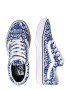 VANS Sneaker low 'Old Skool' albastru / portocaliu mandarină / alb - Pled.ro