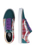 VANS Sneaker low 'Old Skool' bej / verde smarald / mov orhidee / alb - Pled.ro