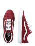 VANS Sneaker low roșu vin / alb - Pled.ro