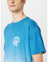 VANS Tricou albastru / alb - Pled.ro