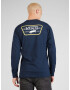 VANS Tricou bleumarin / galben / alb - Pled.ro