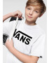 VANS Tricou 'BY CLASSIC' negru / alb - Pled.ro