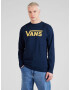 VANS Tricou 'Classic' bleumarin / galben - Pled.ro