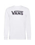 VANS Tricou 'Classic' negru / alb - Pled.ro