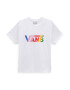 VANS Tricou 'FLYING' albastru / galben / roz / alb - Pled.ro