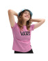 VANS Tricou 'Flying' roz / negru - Pled.ro