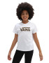 VANS Tricou maro deschis / negru / alb - Pled.ro