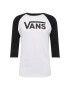 VANS Tricou negru / alb - Pled.ro