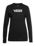 VANS Tricou negru / alb - Pled.ro