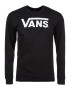 VANS Tricou 'Classic' negru / alb - Pled.ro