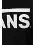 VANS Tricou 'Classic' negru / alb - Pled.ro