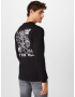 VANS Tricou 'NOW IS THE TIME' negru / alb - Pled.ro