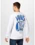 VANS Tricou 'SHADOW' albastru regal / alb - Pled.ro