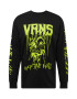 VANS Tricou verde neon / negru - Pled.ro