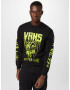 VANS Tricou verde neon / negru - Pled.ro