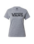 VANS Tricou 'WM FLYING' gri / negru - Pled.ro