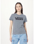 VANS Tricou 'WM FLYING' gri / negru - Pled.ro