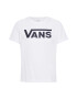 VANS Tricou 'WM FLYING V CREW' negru / alb - Pled.ro