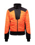 VAUDE Geacă outdoor 'Minaki III' gri argintiu / roșu orange / negru / alb - Pled.ro